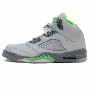 Air Jordan 5 Retro 'Green Bean' Jordan 5 shoes with premium finish