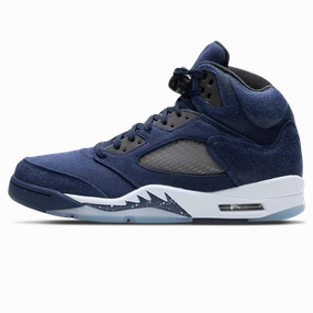 Air Jordan 5 Retro 'Midnight Navy' Jordan 5 shoes with premium finish