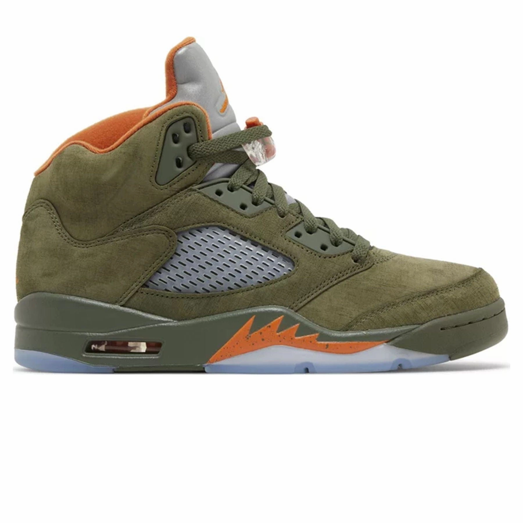 Air Jordan 5 Retro 'Olive' Cushioned active lifestyle kicks