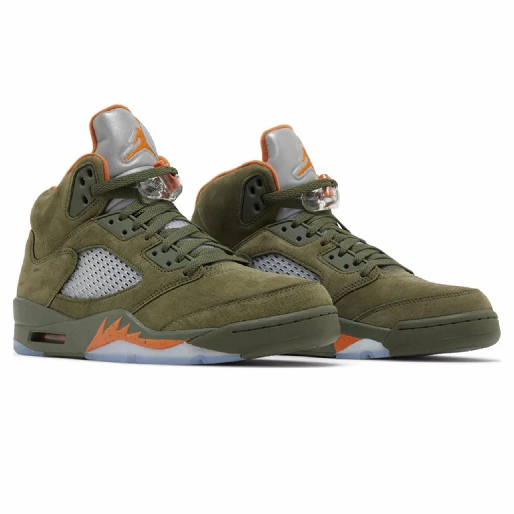 Air Jordan 5 Retro 'Olive' Cushioned active lifestyle kicks