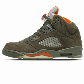 Air Jordan 5 Retro 'Olive' Jordan 5 shoes with premium finish