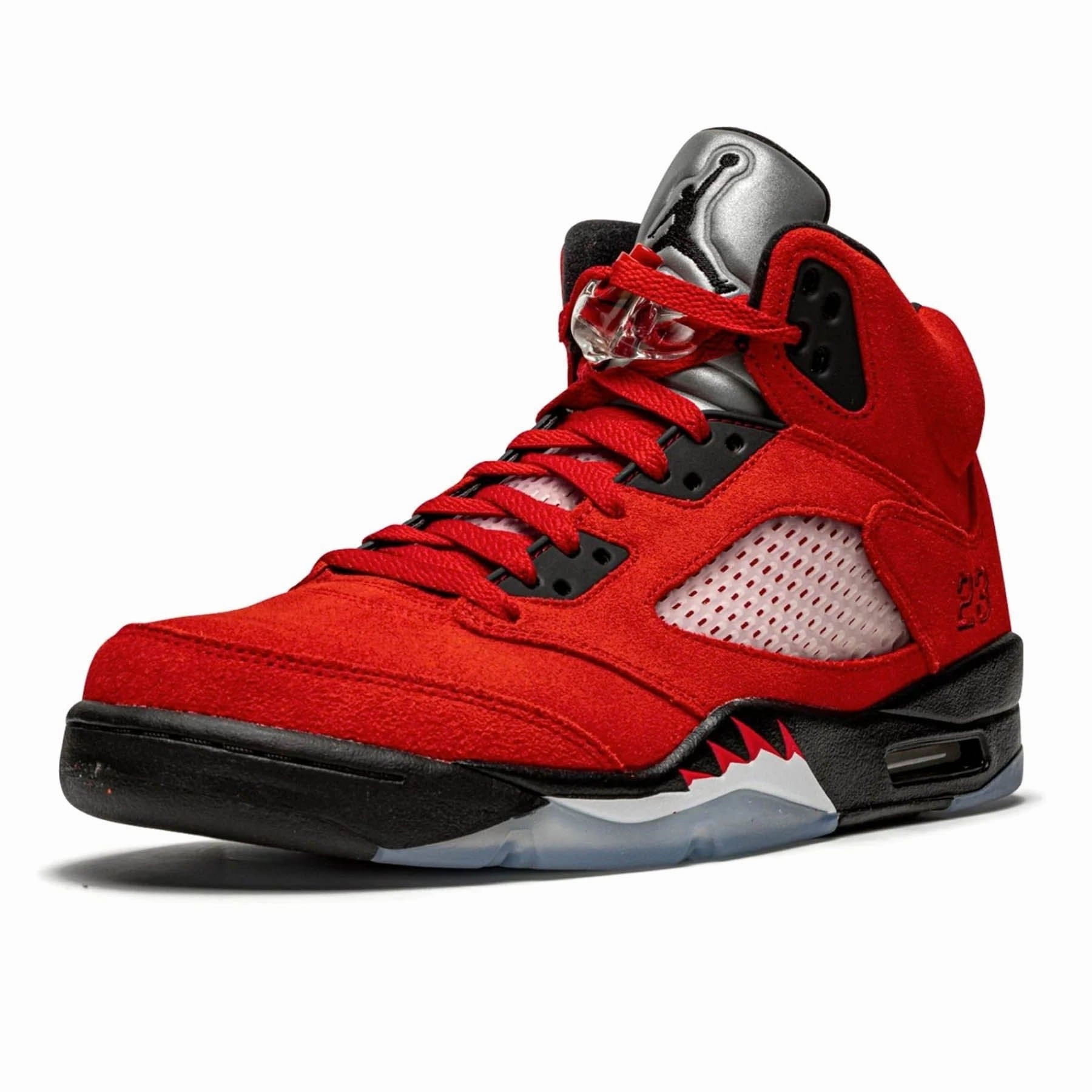 Air Jordan 5 Retro 'Raging Bull' 2021 Cushioned active lifestyle kicks