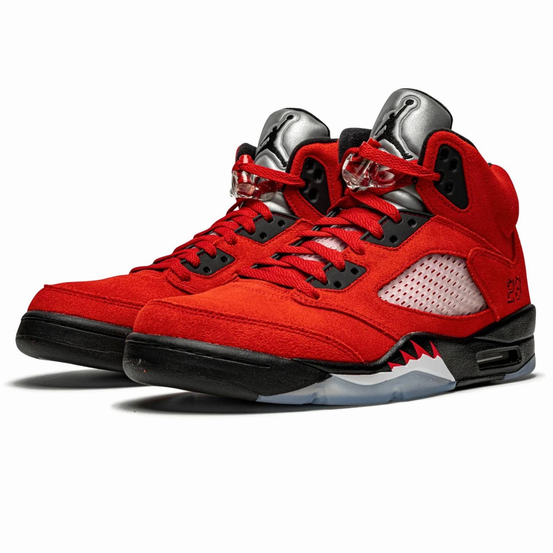 Air Jordan 5 Retro 'Raging Bull' 2021 Cushioned active lifestyle kicks