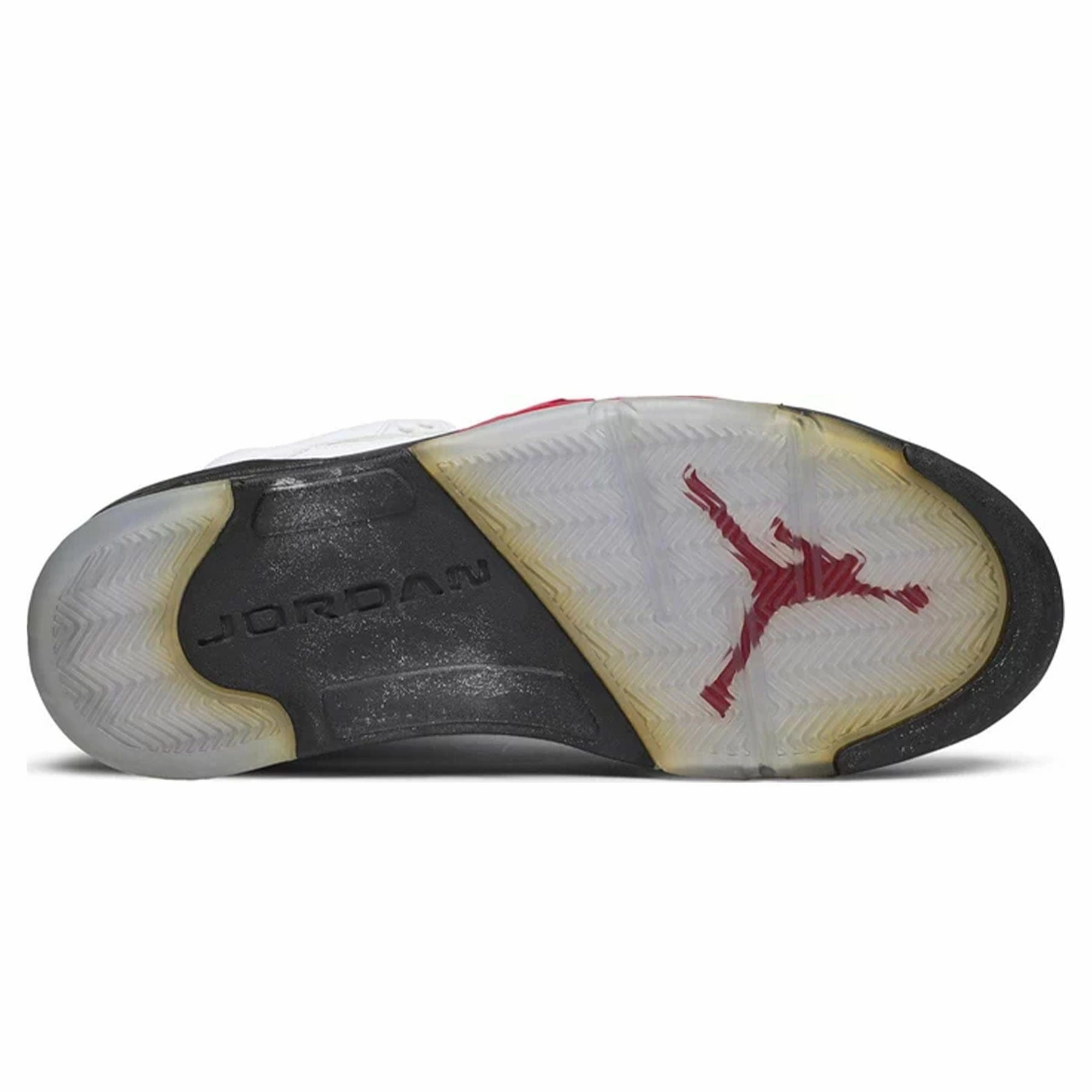 Air Jordan 5 Retro 'White Fire Red' 2013 Cushioned active lifestyle kicks
