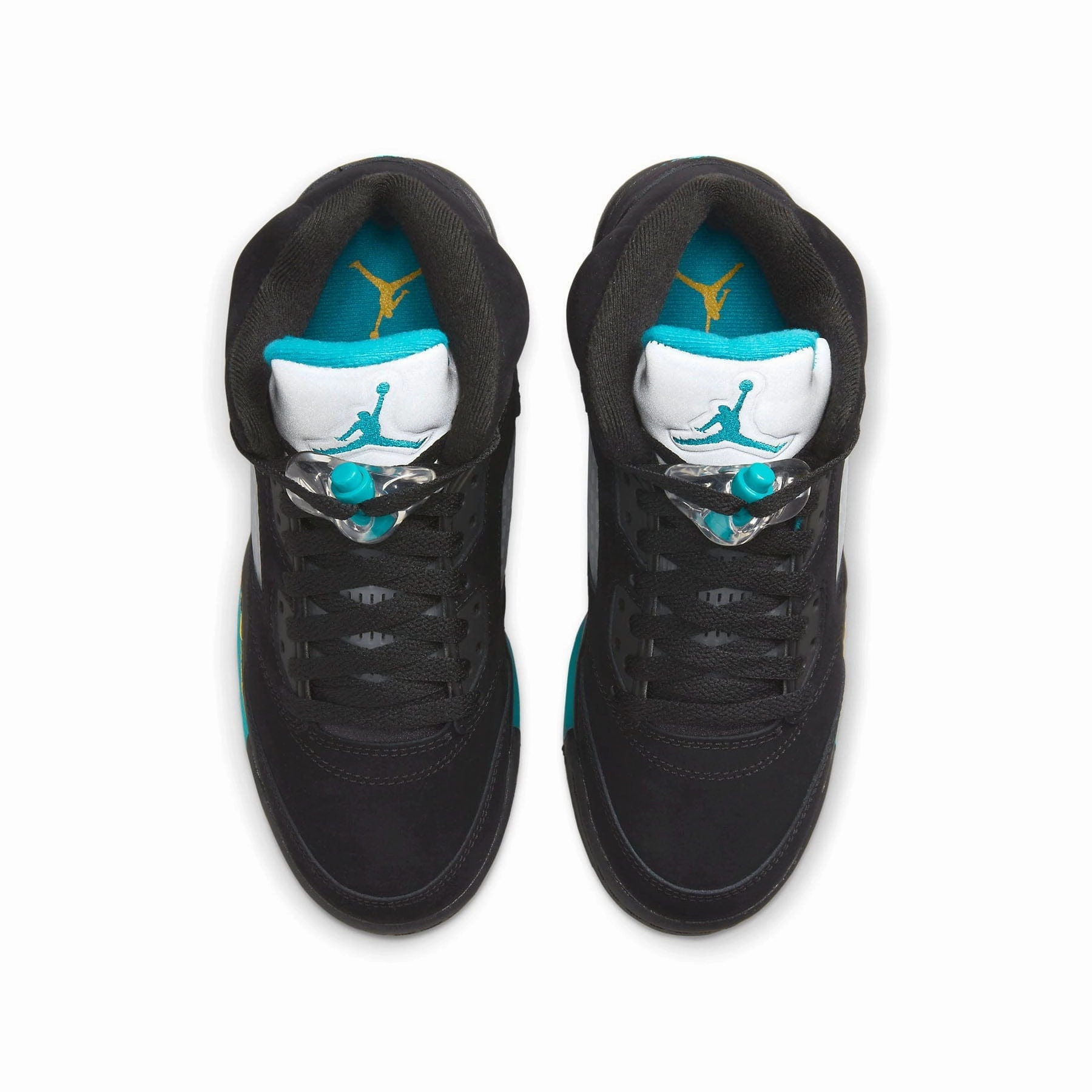 Air Jordan 5 Retro GS 'Aqua' Cushioned active lifestyle kicks