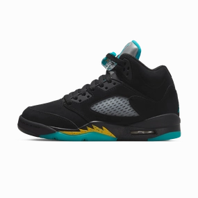 Air Jordan 5 Retro GS 'Aqua' Jordan 5 shoes with premium finish