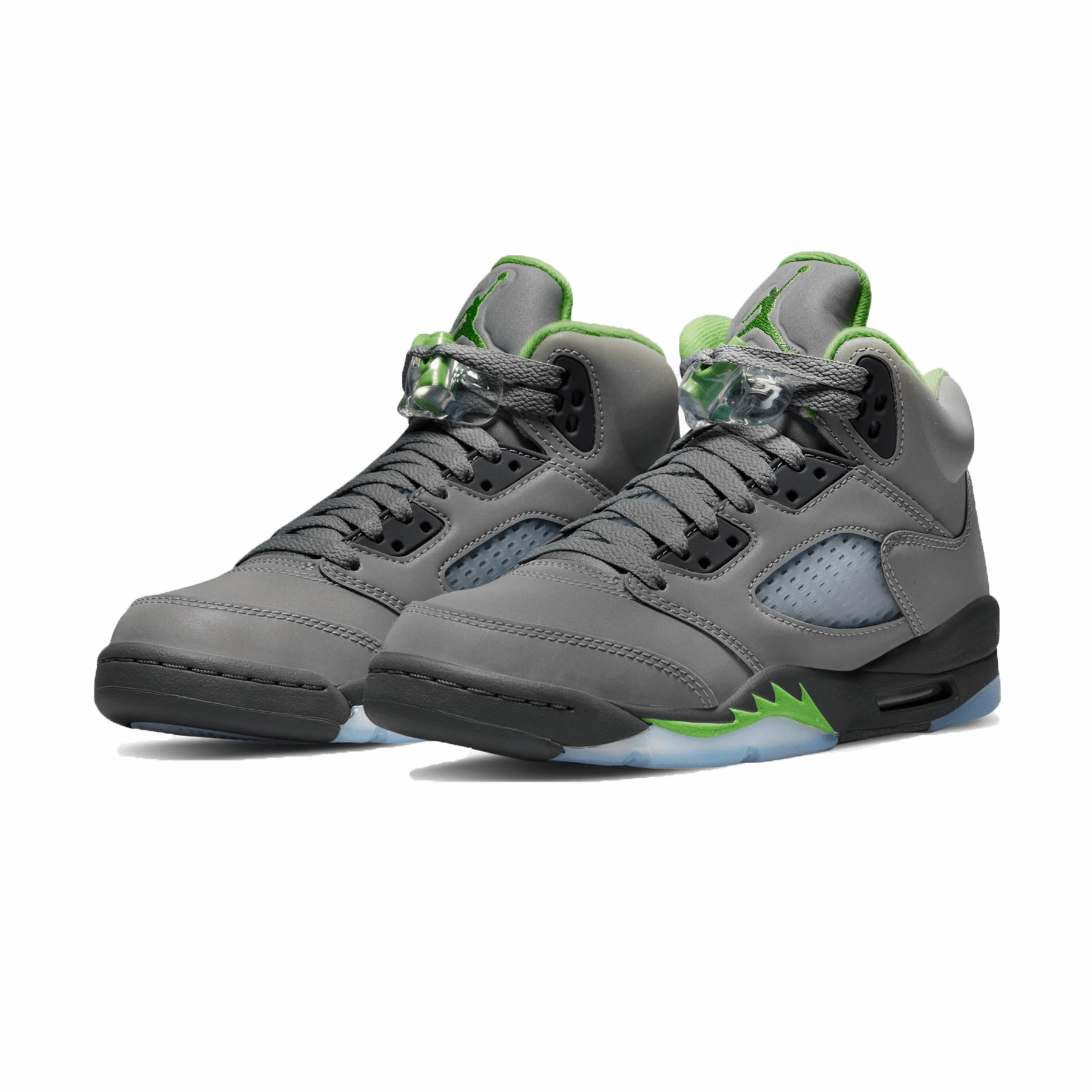 Air Jordan 5 Retro GS 'Green Bean' 2022 Cushioned active lifestyle kicks