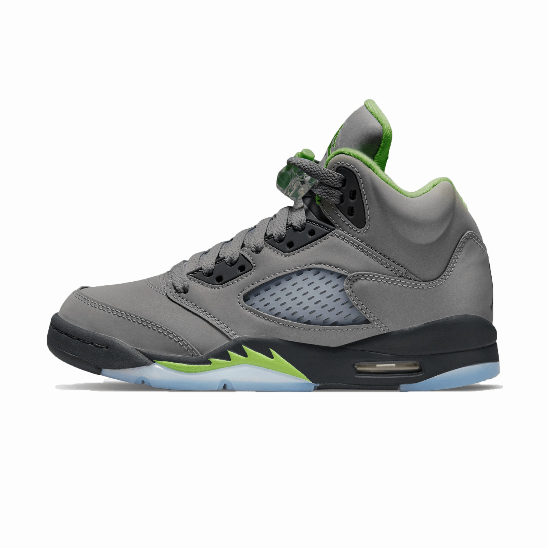 Air Jordan 5 Retro GS 'Green Bean' 2022 Jordan 5 shoes with premium finish