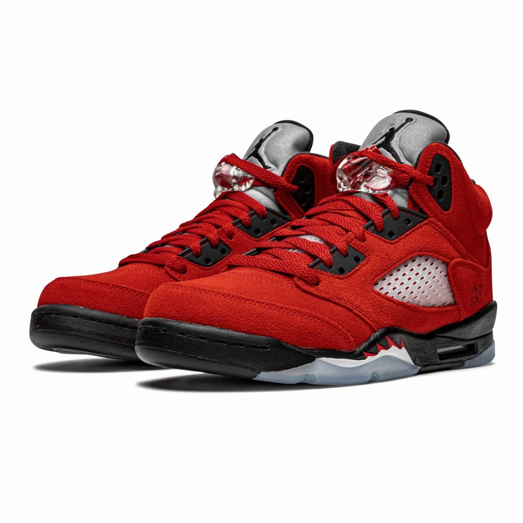 Air Jordan 5 Retro GS 'Raging Bull' 2021 Cushioned active lifestyle kicks