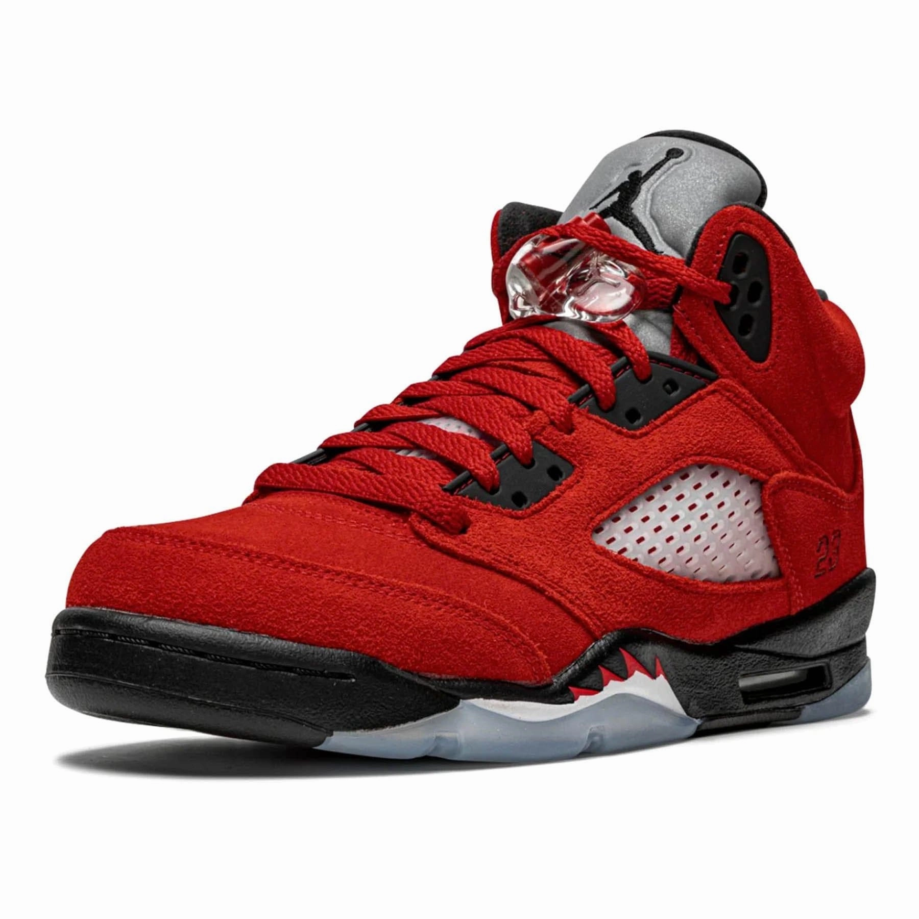 Air Jordan 5 Retro GS 'Raging Bull' 2021 Cushioned active lifestyle kicks