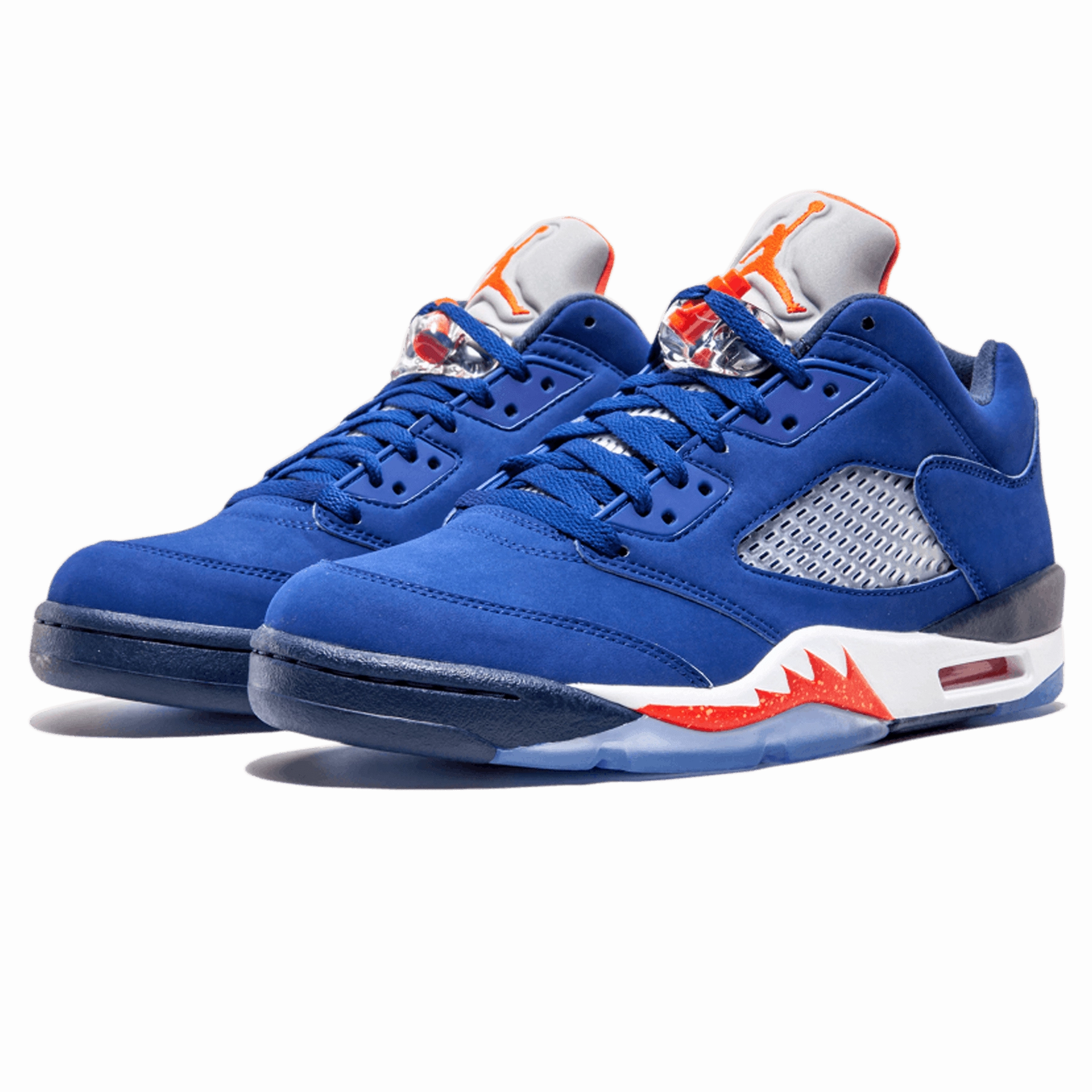 Air Jordan 5 Retro Low 'Knicks' Cushioned active lifestyle kicks