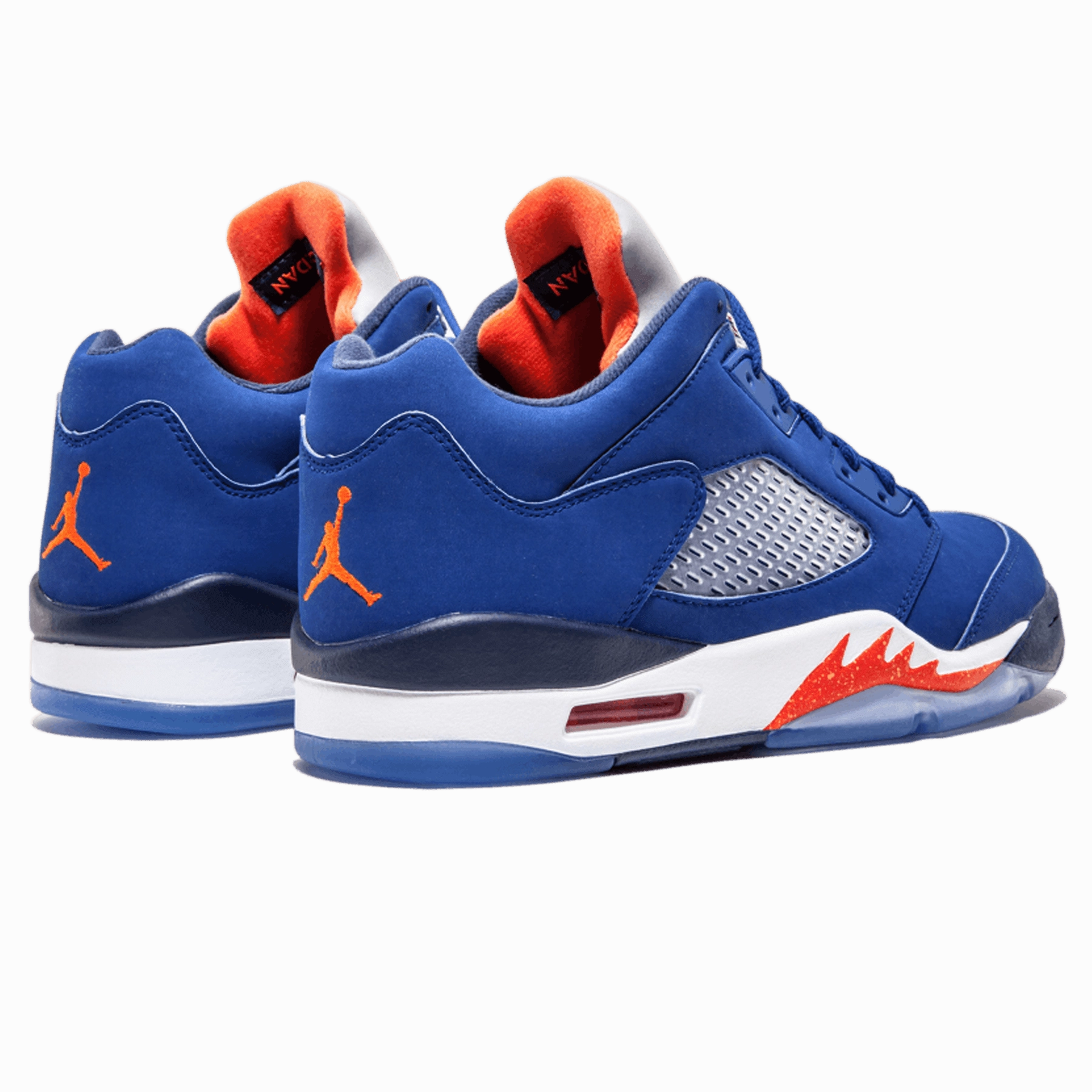 Air Jordan 5 Retro Low 'Knicks' Cushioned active lifestyle kicks