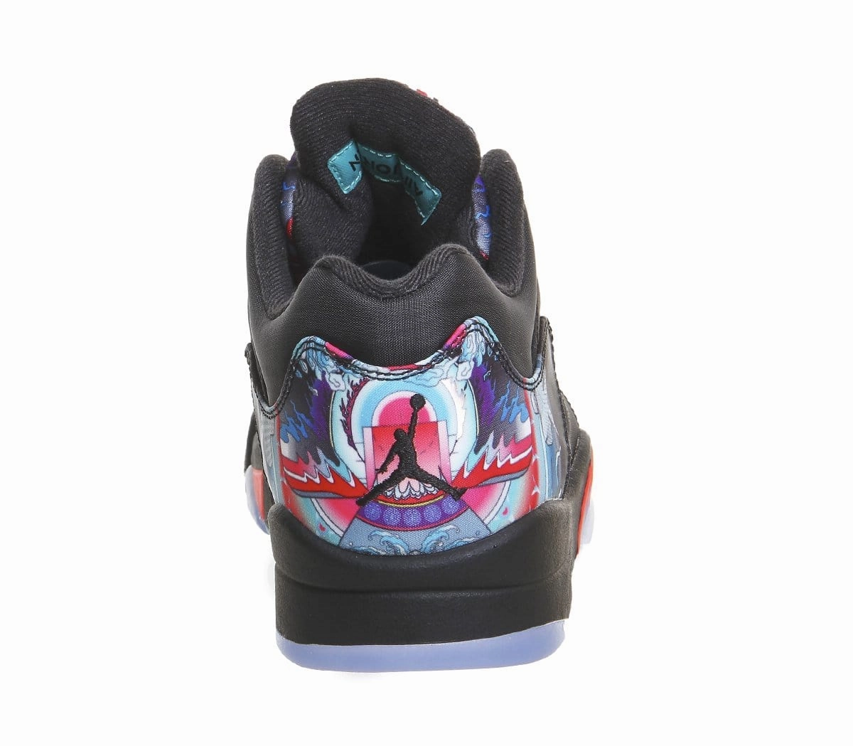 Air Jordan 5 Retro Low Black Crimson 'CNY' Cushioned active lifestyle kicks
