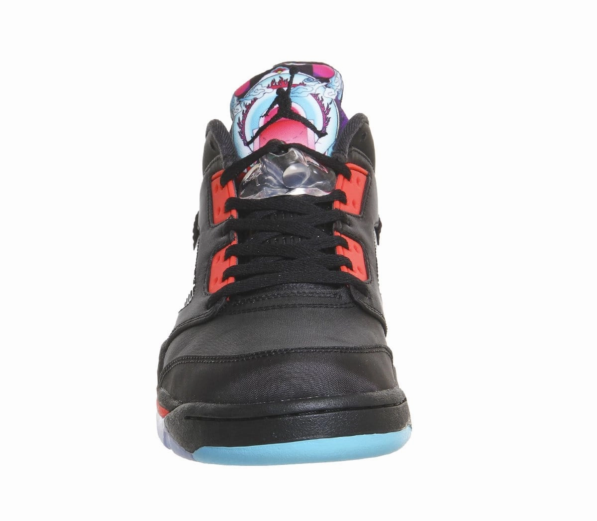 Air Jordan 5 Retro Low Black Crimson 'CNY' Cushioned active lifestyle kicks