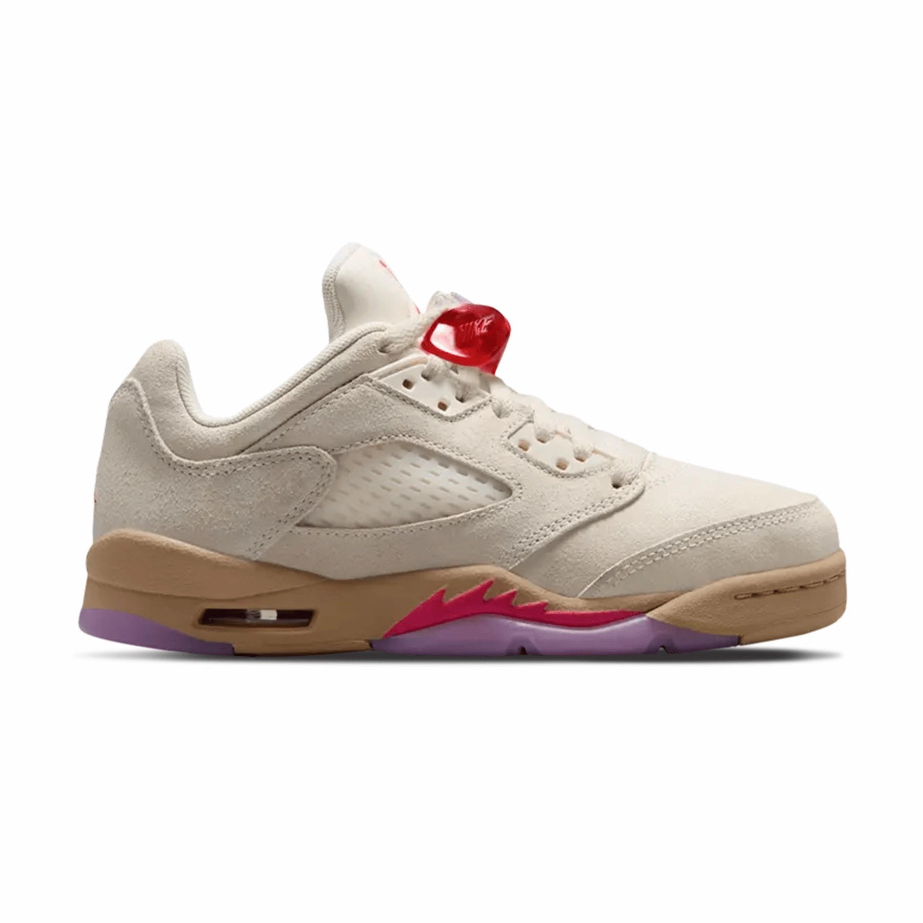 Air Jordan 5 Retro Low GS 'Peanut Butter & Jelly' Cushioned active lifestyle kicks