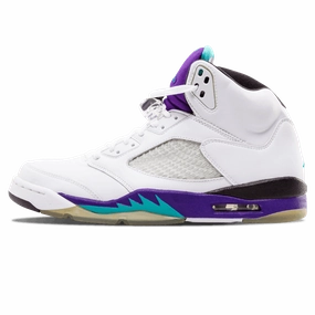 Air Jordan 5 Retro LS 'Grape' 2006 Jordan 5 shoes with premium finish
