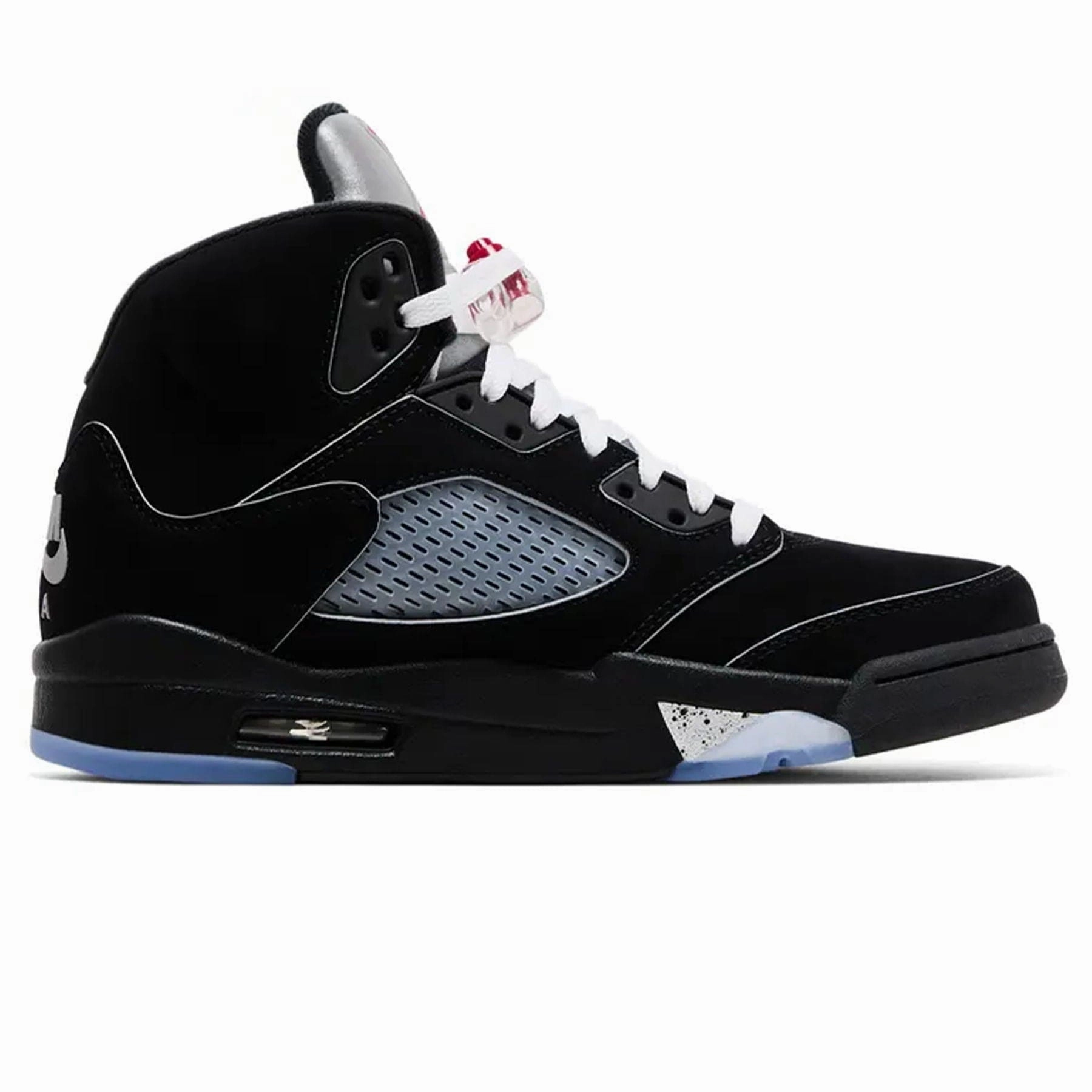 Air Jordan 5 Retro OG 'Black Metallic Reimagined' Cushioned active lifestyle kicks
