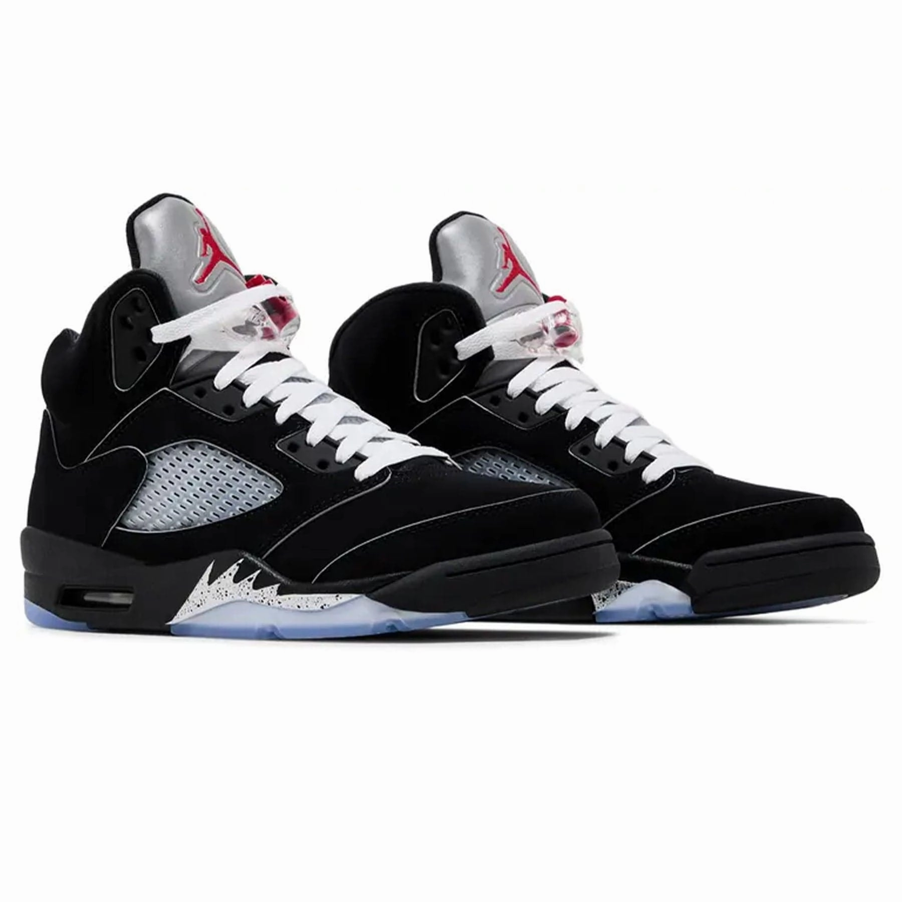 Air Jordan 5 Retro OG 'Black Metallic Reimagined' Cushioned active lifestyle kicks