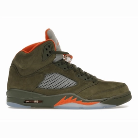 Air Jordan 5 Retro Olive Jordan 5 performance-inspired sneakers