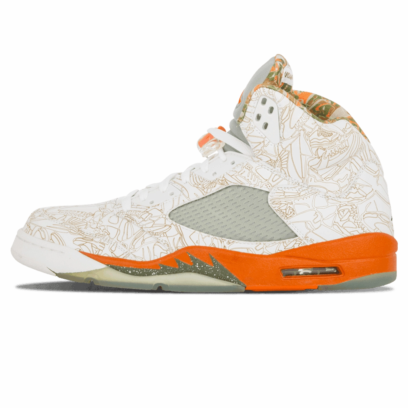 Air Jordan 5 Retro RA 'Laser' Jordan 5 shoes with premium finish