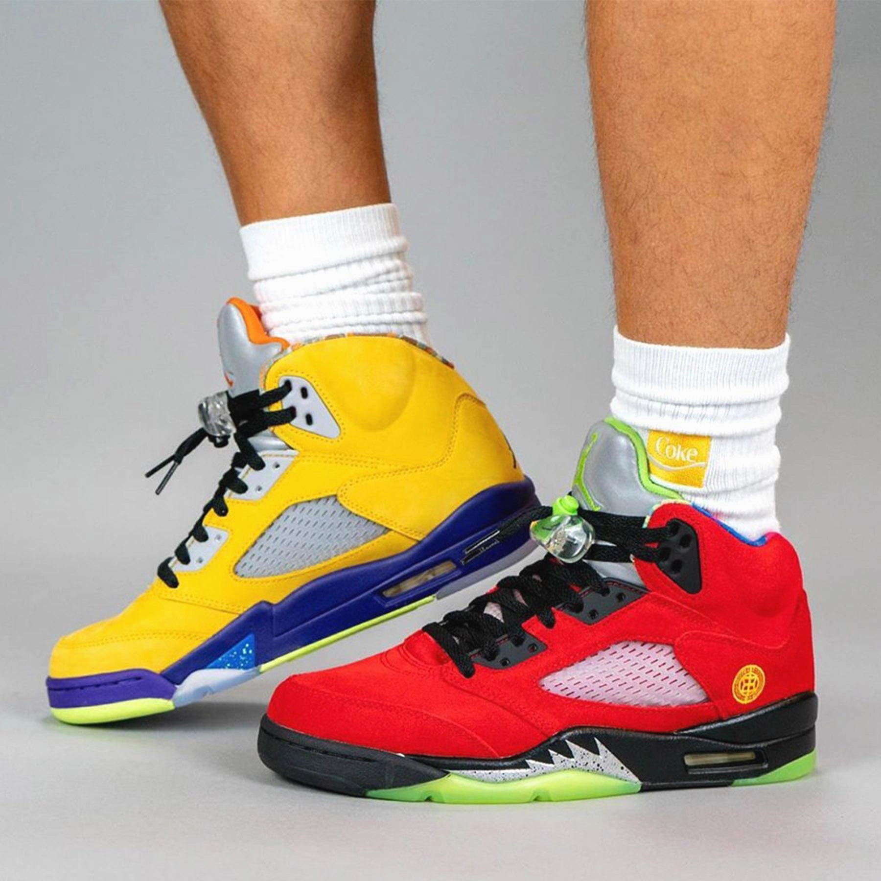Air Jordan 5 Retro SE 'What The' Cushioned active lifestyle kicks