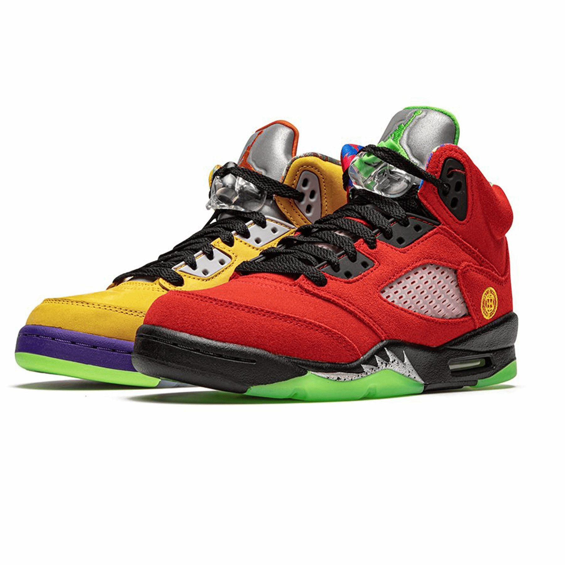 Air Jordan 5 Retro SE GS 'What The' Cushioned active lifestyle kicks