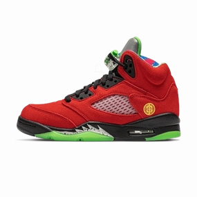 Air Jordan 5 Retro SE GS 'What The' Jordan 5 shoes with premium finish