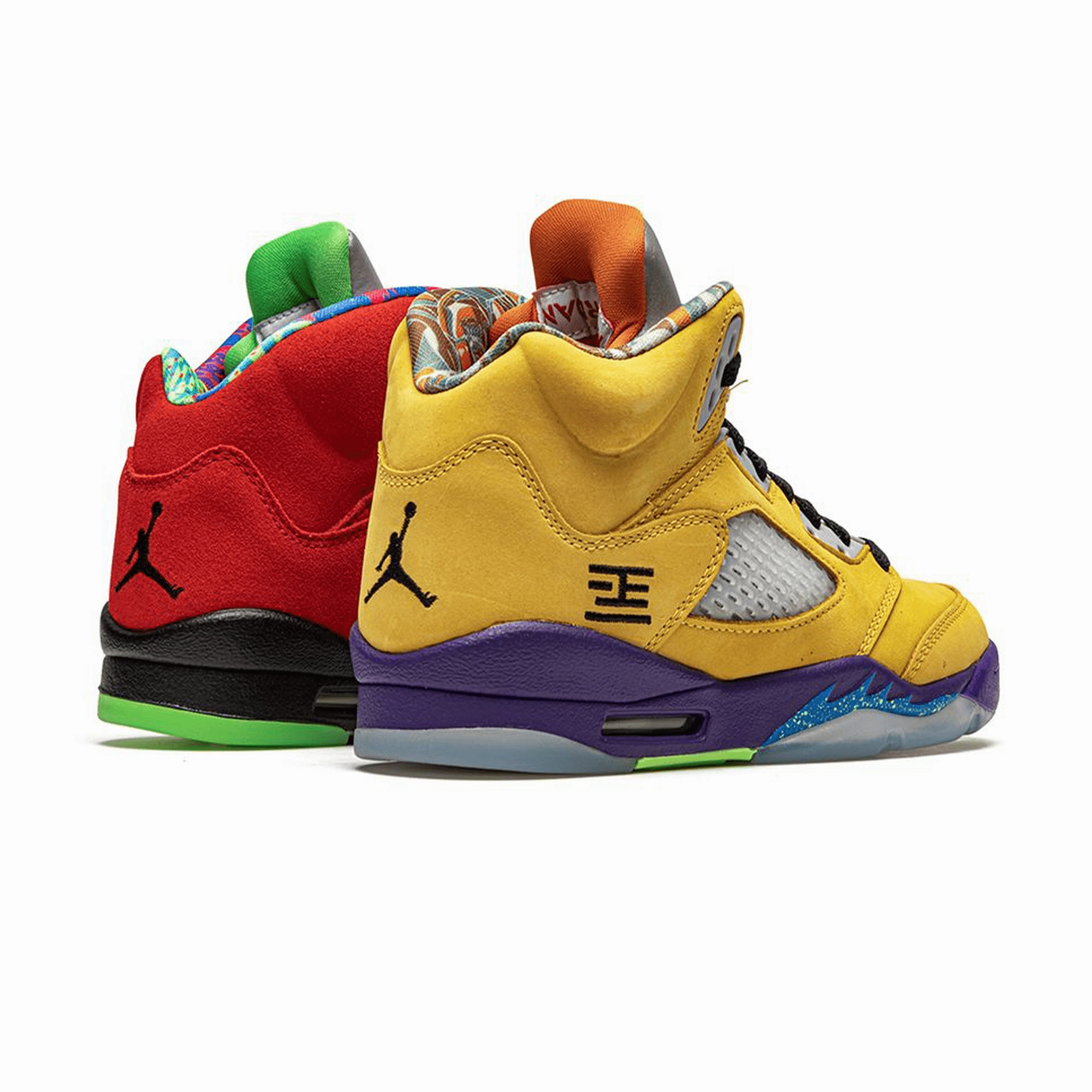 Air Jordan 5 Retro SE GS 'What The' Cushioned active lifestyle kicks