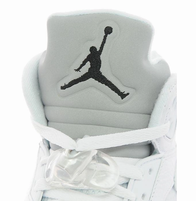 Air Jordan 5 Retro White-Metallic Silver Cushioned active lifestyle kicks