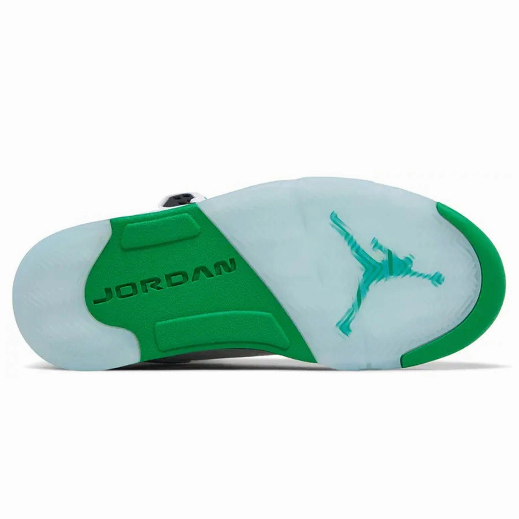 Air Jordan 5 Retro Wmns 'Lucky Green' Cushioned active lifestyle kicks
