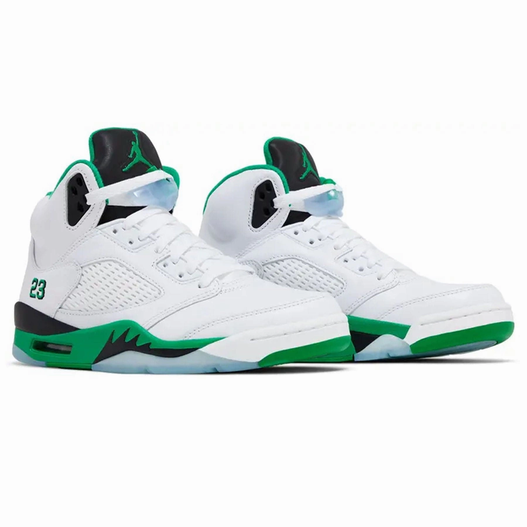 Air Jordan 5 Retro Wmns 'Lucky Green' Cushioned active lifestyle kicks