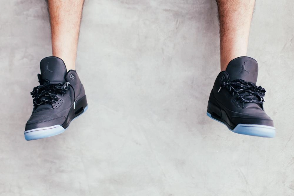 AIR JORDAN 5LAB3 Black Cushioned active lifestyle kicks