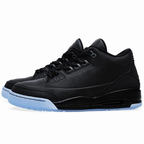 AIR JORDAN 5LAB3 Black Jordan 5 shoes with premium finish