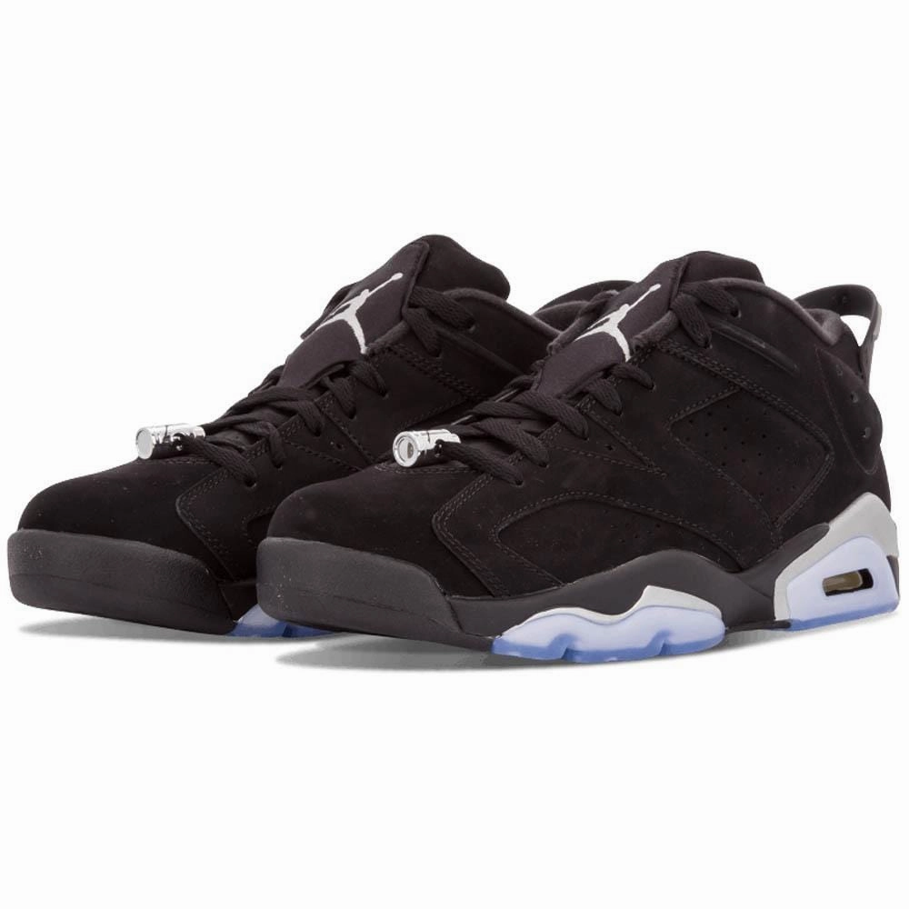 Air Jordan 6 Low "Chrome" Responsive game-time sneakers