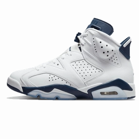 Air Jordan 6 Retro 'Midnight Navy' 2022 Classic Jordan 6 basketball sneakers