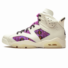 Air Jordan 6 Retro 'Quai 54 - Purple' Classic Jordan 6 basketball sneakers