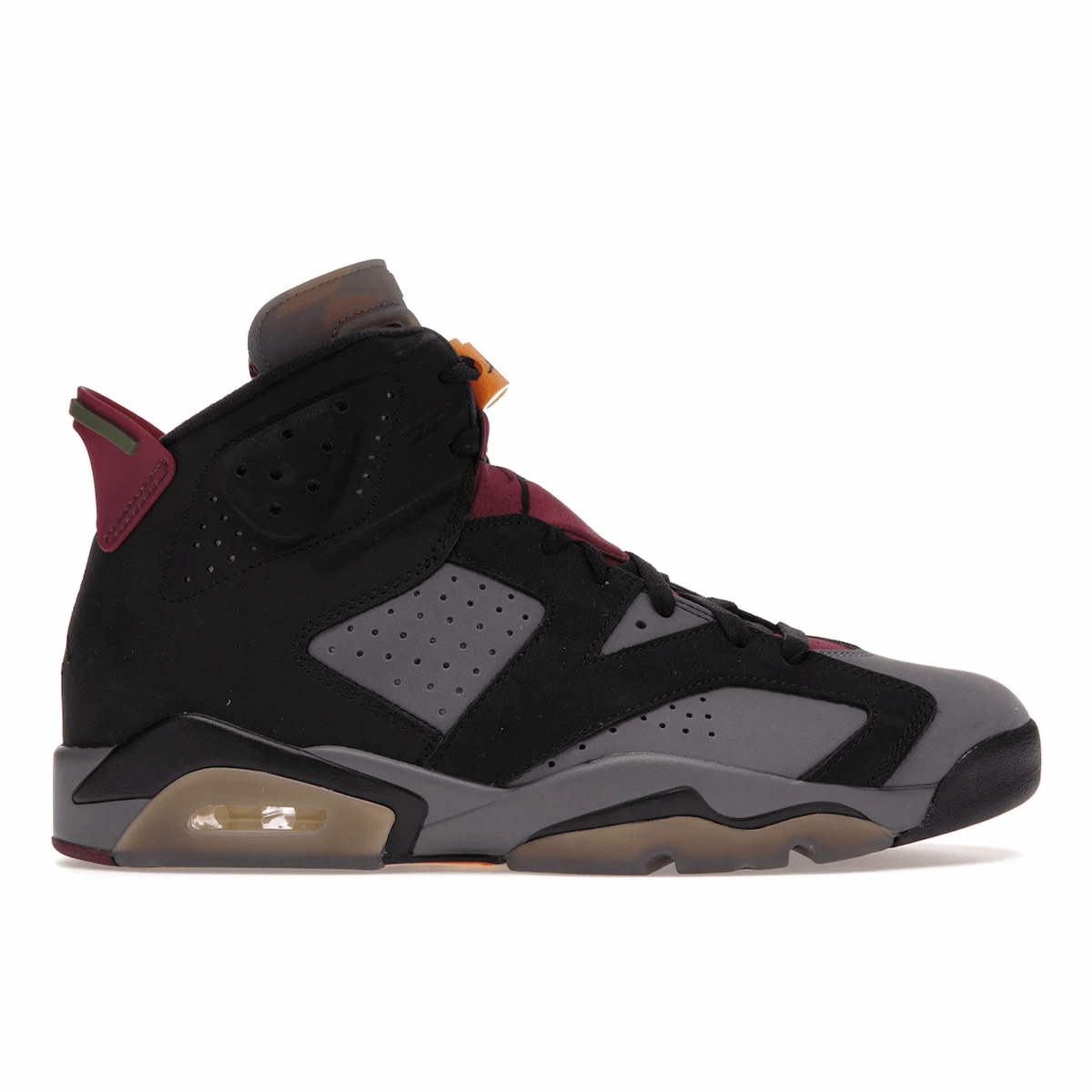 Air Jordan 6 Retro Bordeaux Jordan 6 throwback design shoes