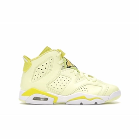 Air Jordan 6 Retro Dynamic Yellow Floral Jordan 6 throwback design shoes