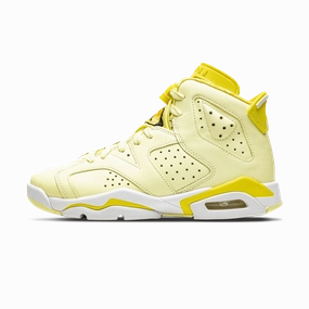 Air Jordan 6 Retro GG 'Citron Tint' Classic Jordan 6 basketball sneakers
