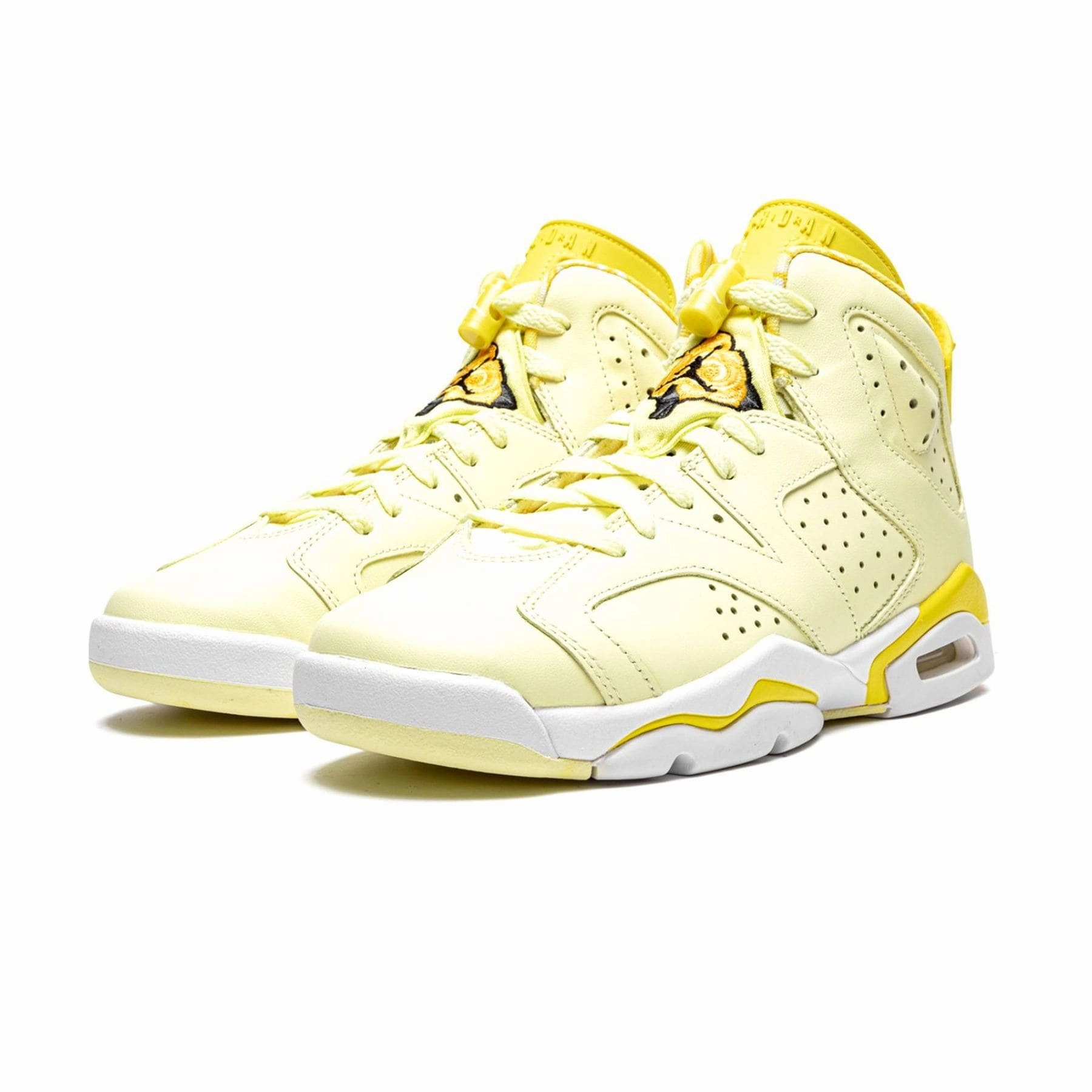 Air Jordan 6 Retro GG 'Citron Tint' Responsive game-time sneakers