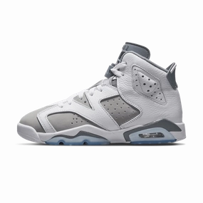 Air Jordan 6 Retro GS 'Cool Grey' Classic Jordan 6 basketball sneakers