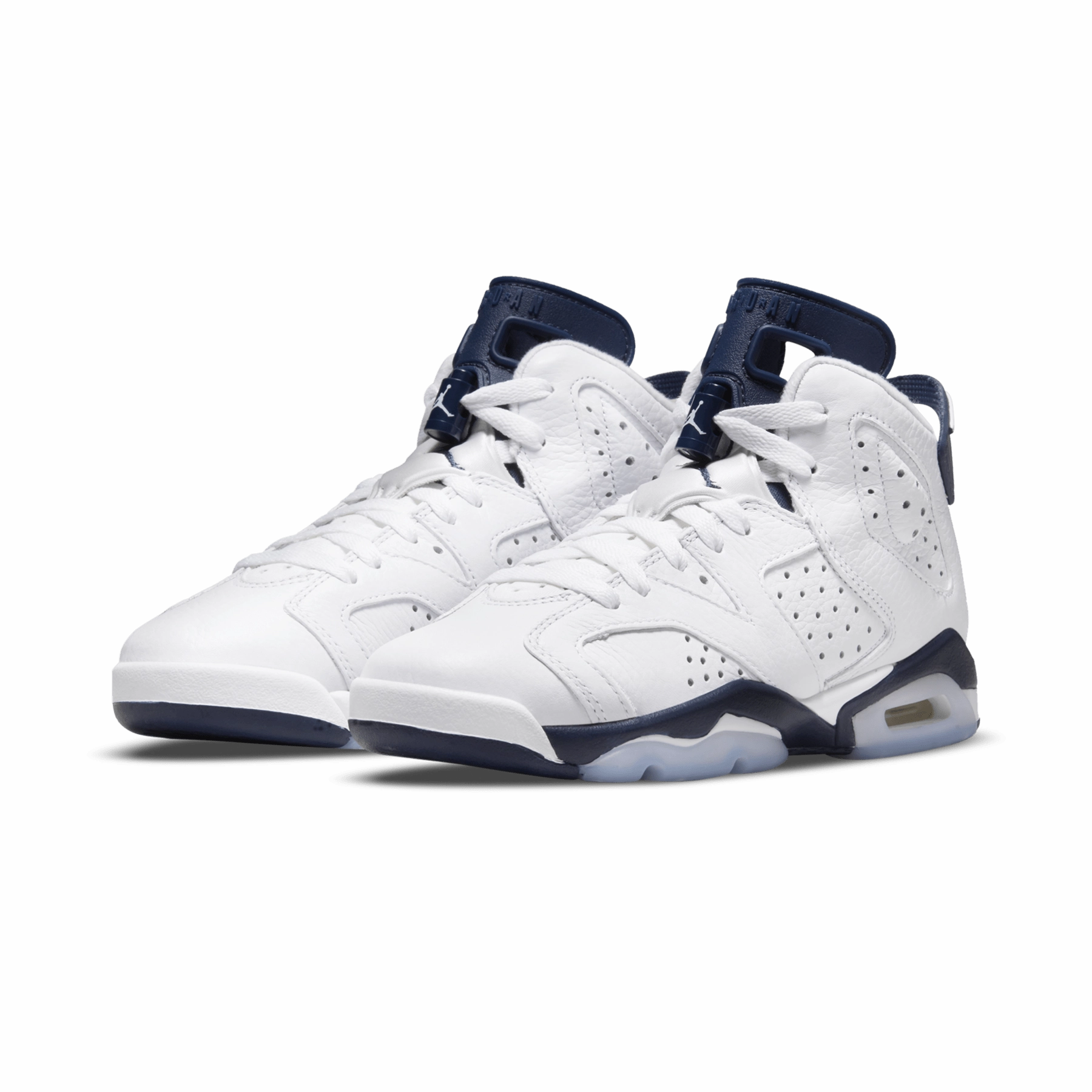 Air Jordan 6 Retro GS 'Midnight Navy' 2022 Responsive game-time sneakers