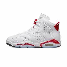 Air Jordan 6 Retro GS 'Red Oreo' Classic Jordan 6 basketball sneakers