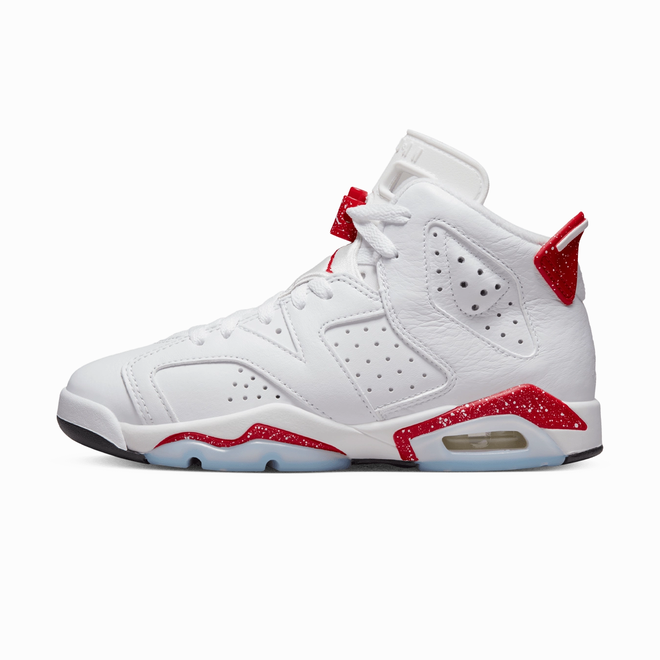Air Jordan 6 Retro GS 'Red Oreo' Classic Jordan 6 basketball sneakers
