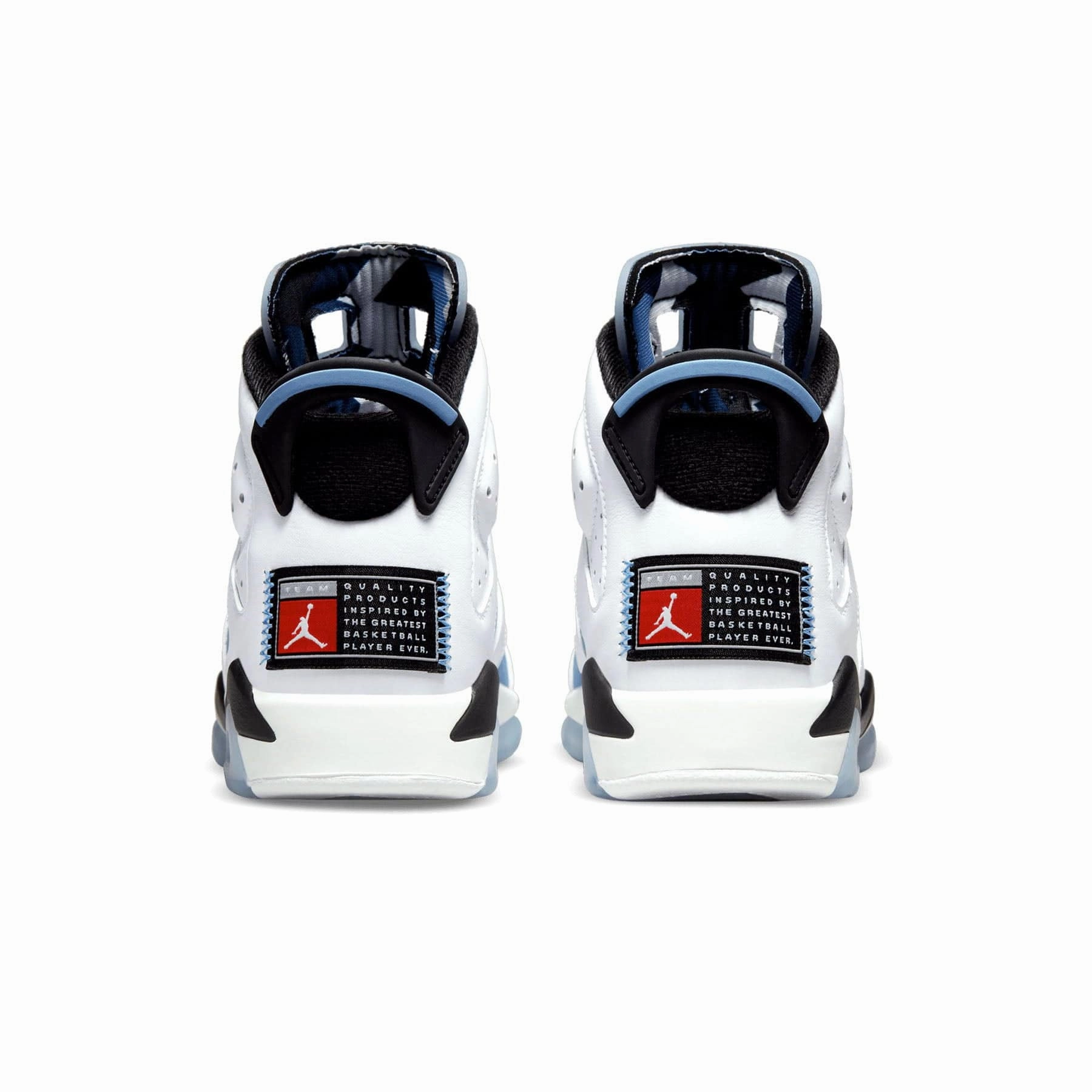 Air Jordan 6 Retro GS 'UNC Home' Responsive game-time sneakers