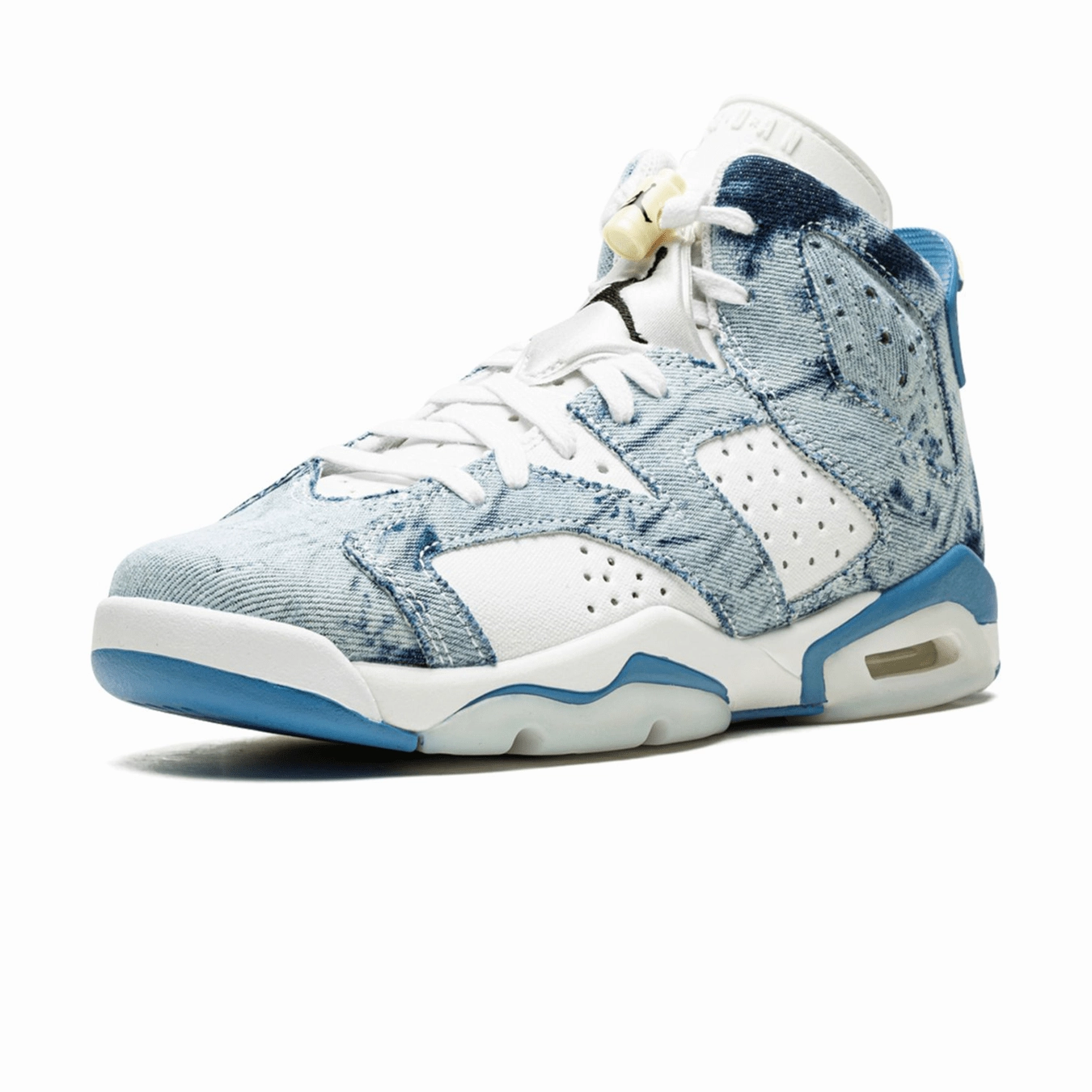 Air Jordan 6 Retro GS 'Washed Denim 2022' Responsive game-time sneakers