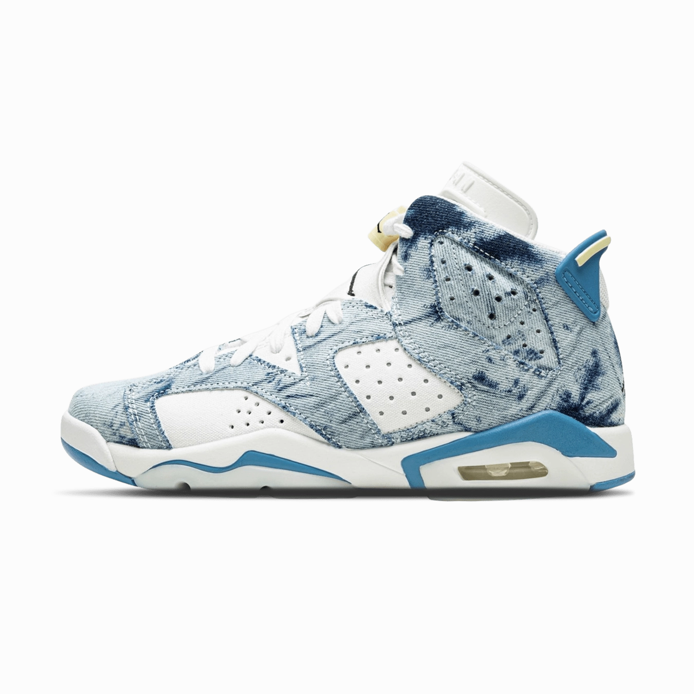 Air Jordan 6 Retro GS 'Washed Denim 2022' Classic Jordan 6 basketball sneakers