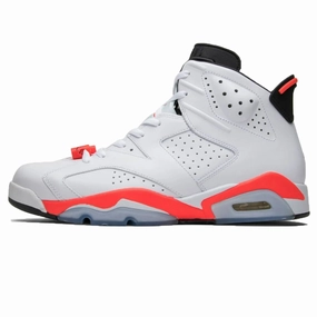 Air Jordan 6 Retro Infrared White 2014 Classic Jordan 6 basketball sneakers