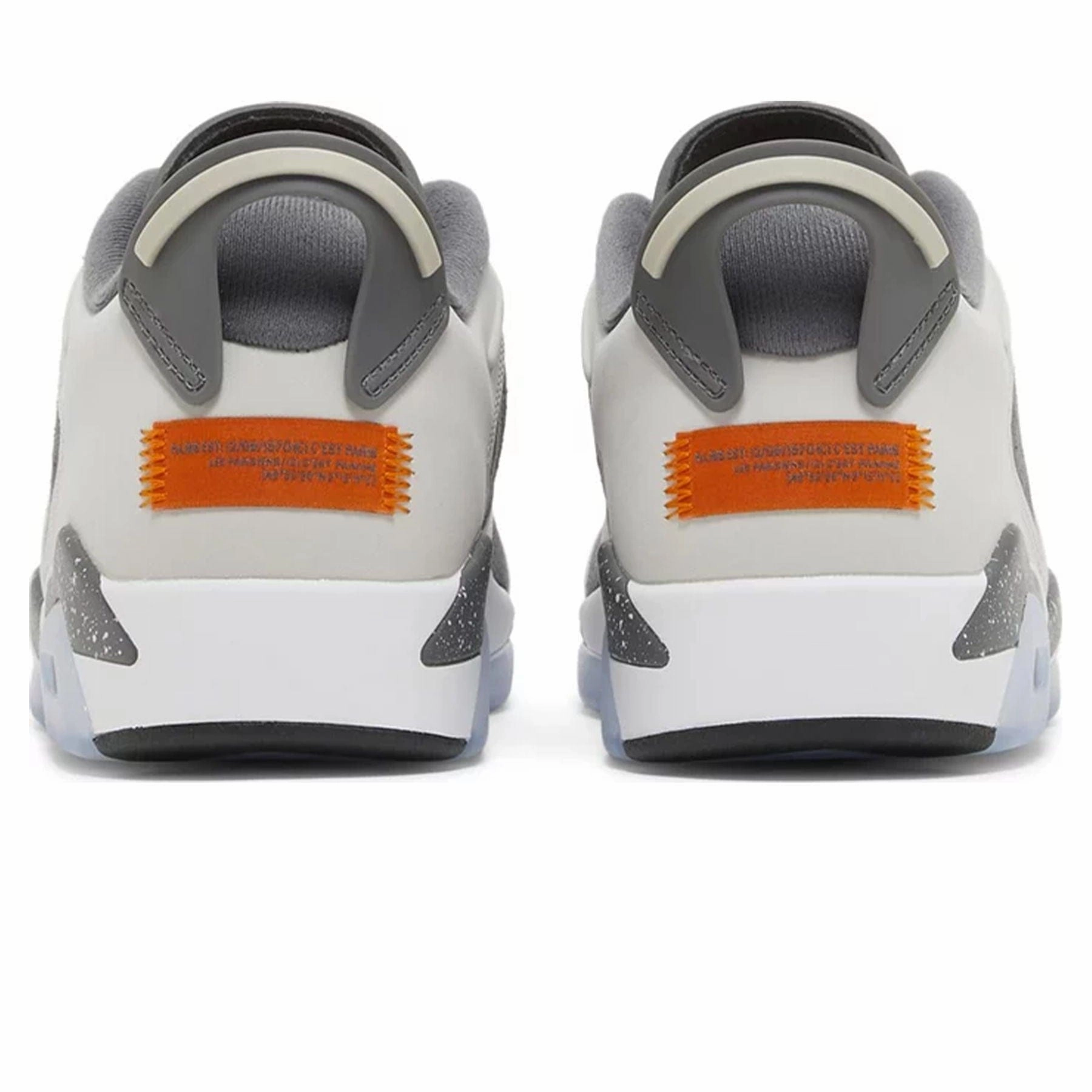 Air Jordan 6 Retro Low x Paris Saint-Germain 'Iron Grey' Responsive game-time sneakers