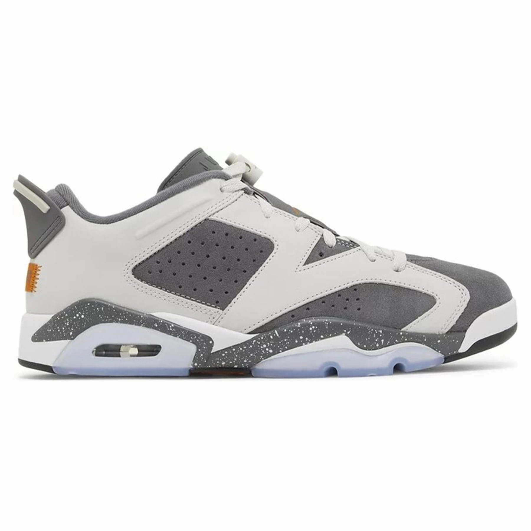 Air Jordan 6 Retro Low x Paris Saint-Germain 'Iron Grey' Responsive game-time sneakers